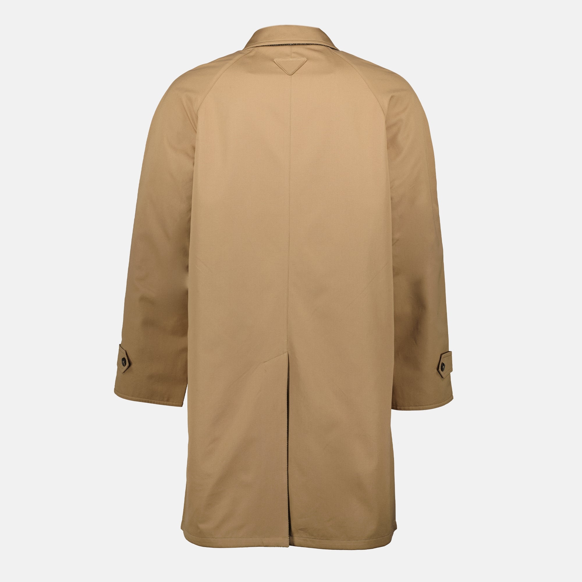Reversible Beige Coat - Prada - Men | WE IN STYLE