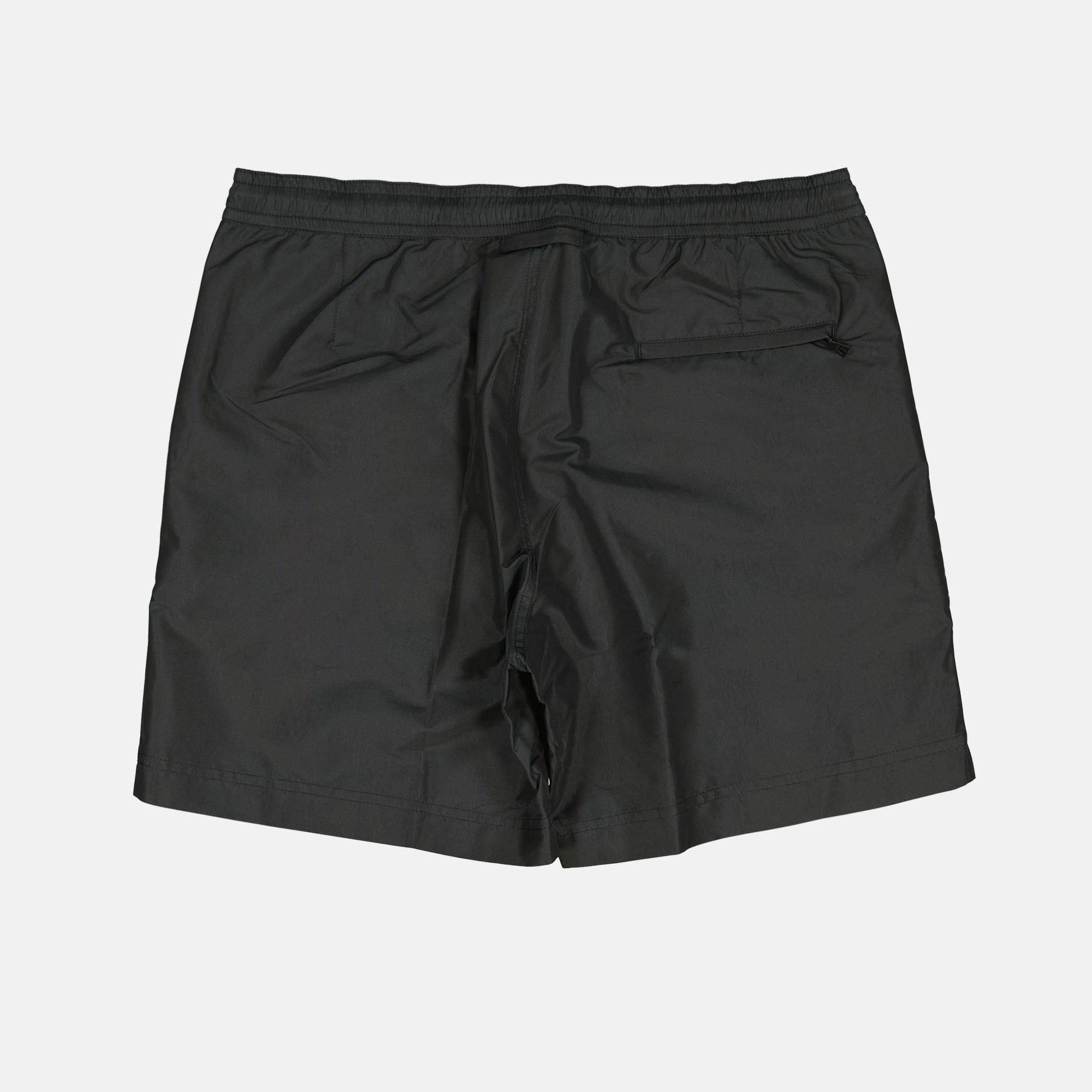Black Drawcord Swim Shorts