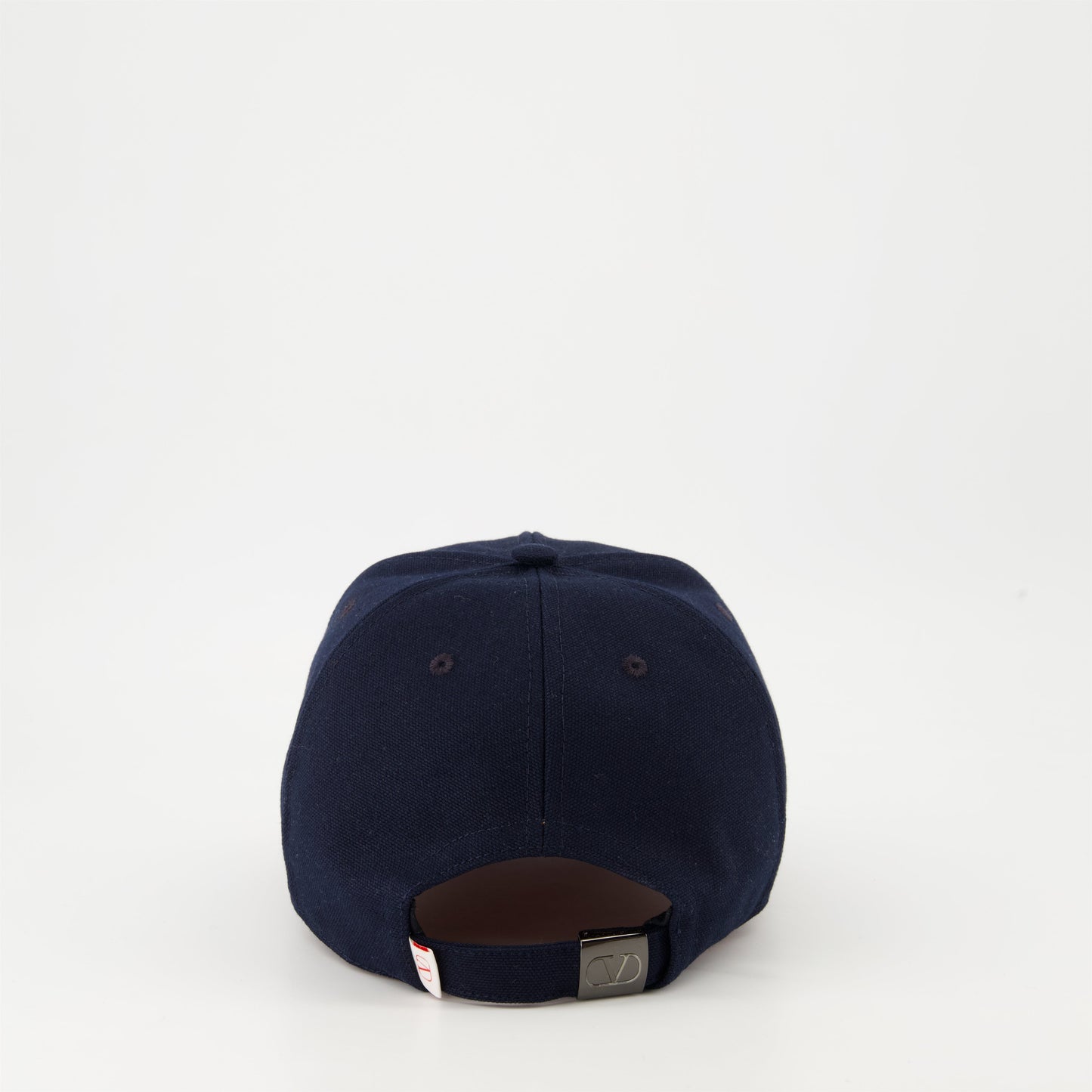 Valentino Garavani, VLogo Cap, Blue Cotton Cap, Luxury Accessories, Designer Hats