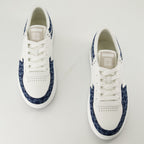 Bild der G-Move Blue Monogram Sneakers von Givenchy für Männer - Saison Frühling-Sommer 2025 - Draufsicht auf das Paar