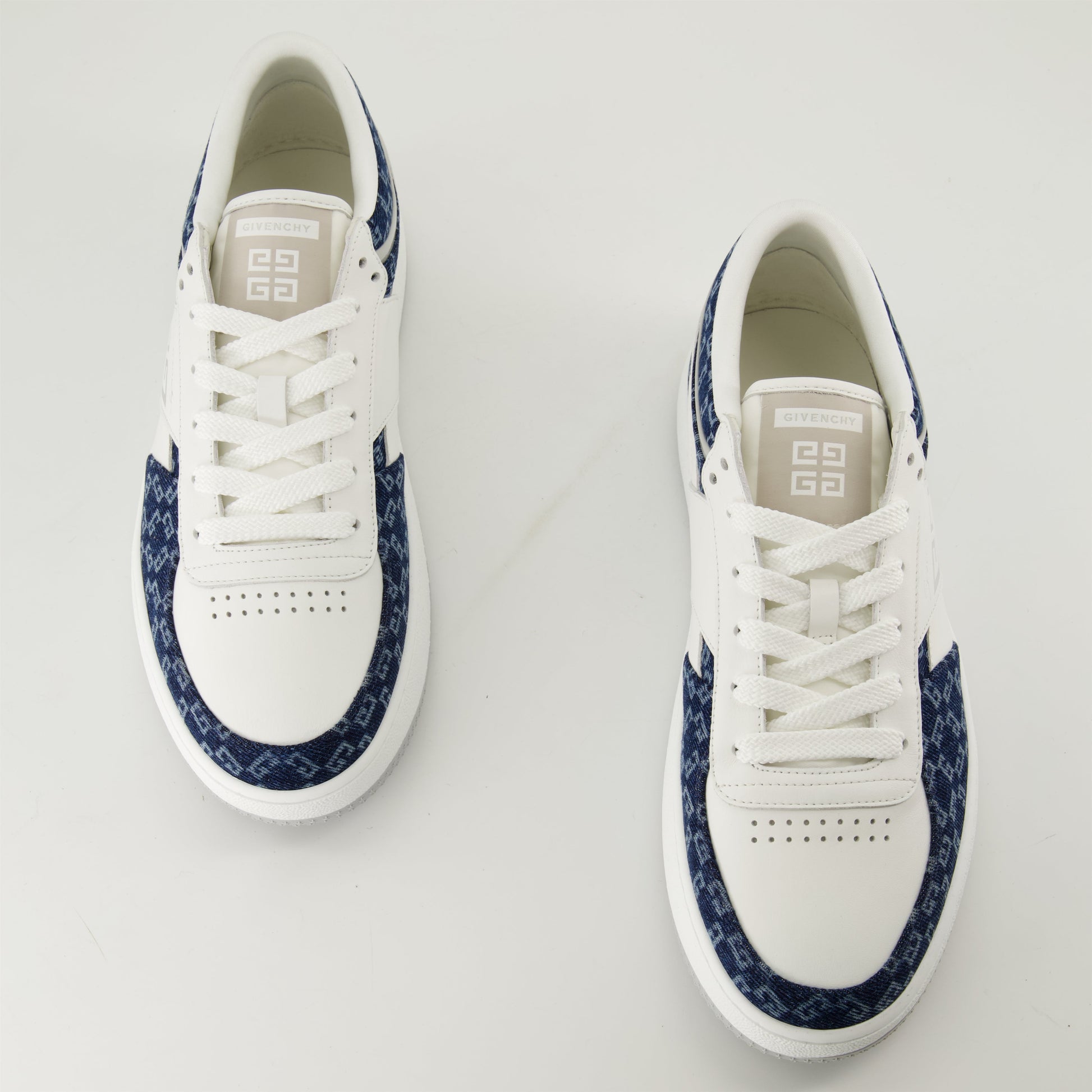 G-Move sneakers, blue monogram sneakers, bicolor sneakers, Givenchy sneakers, luxury footwear