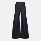 Image of Jean Flare Dane by Khaite for Women - Season Spring-Summer 2026 - Front View