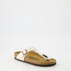 Image of Gizeh Birko-Flor Sandals by Birkenstock for Women - Season Spring-Summer 2025 - Front Right Three-Quarter View