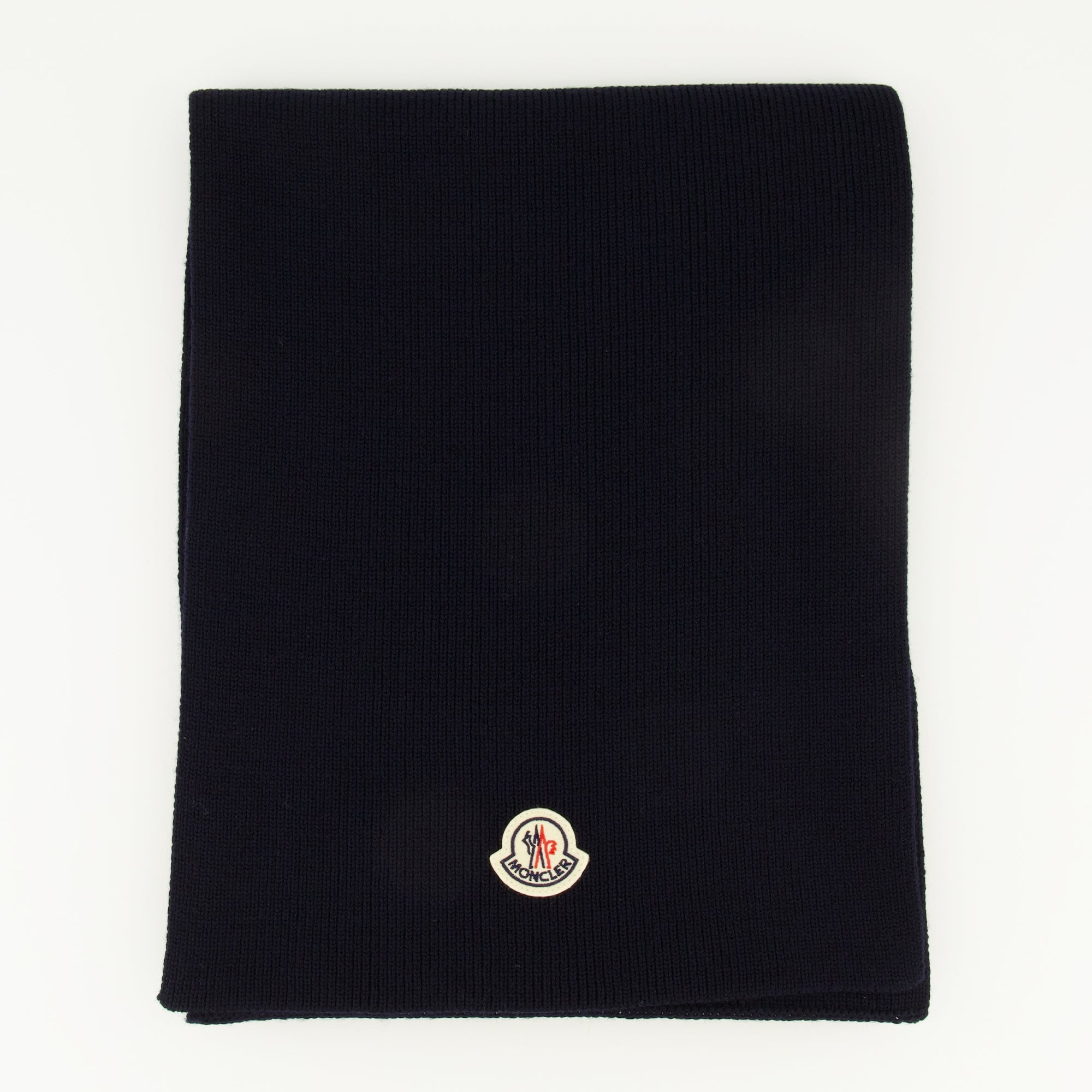 モンクレールのウールスカーフの画像 - モンクレールによる男性用 - シーズン秋冬2025 - 詳細ビュー1