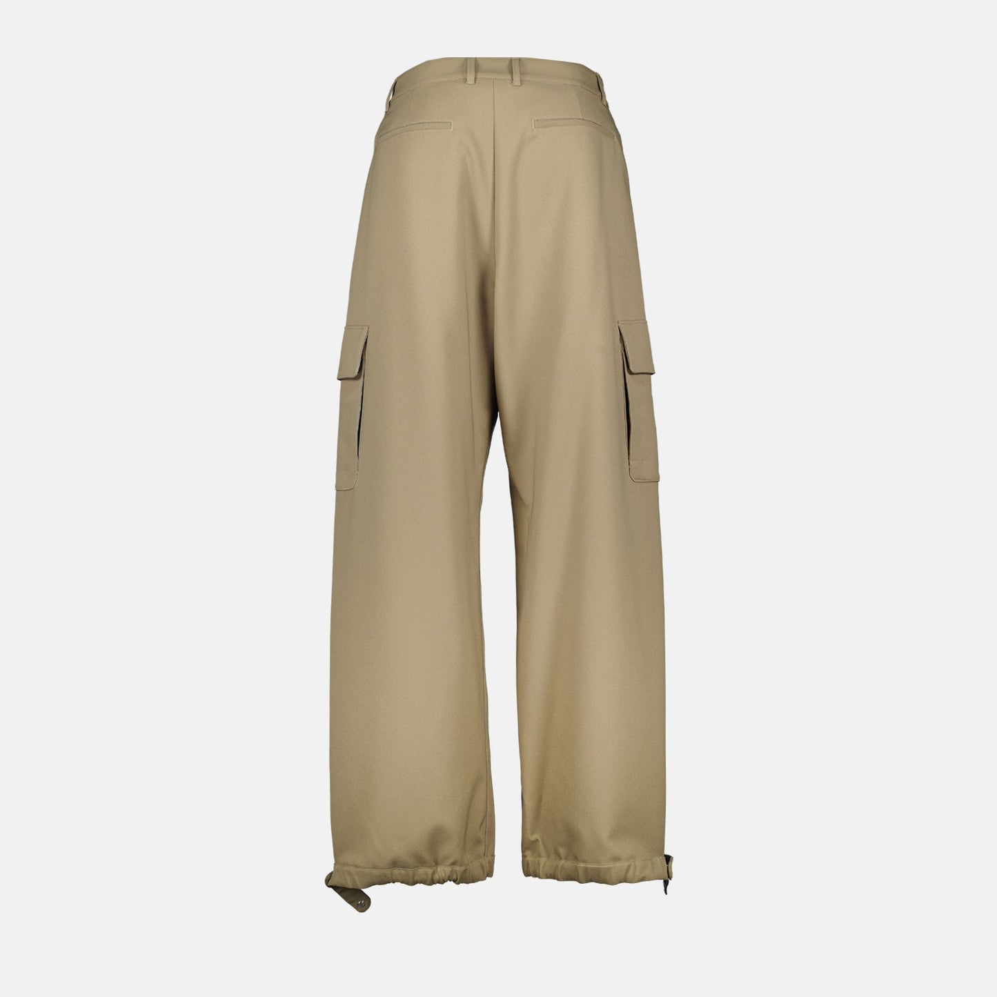 beige cargo pants, Off-White, luxury casual wear, designer pants, modern luxury apparel