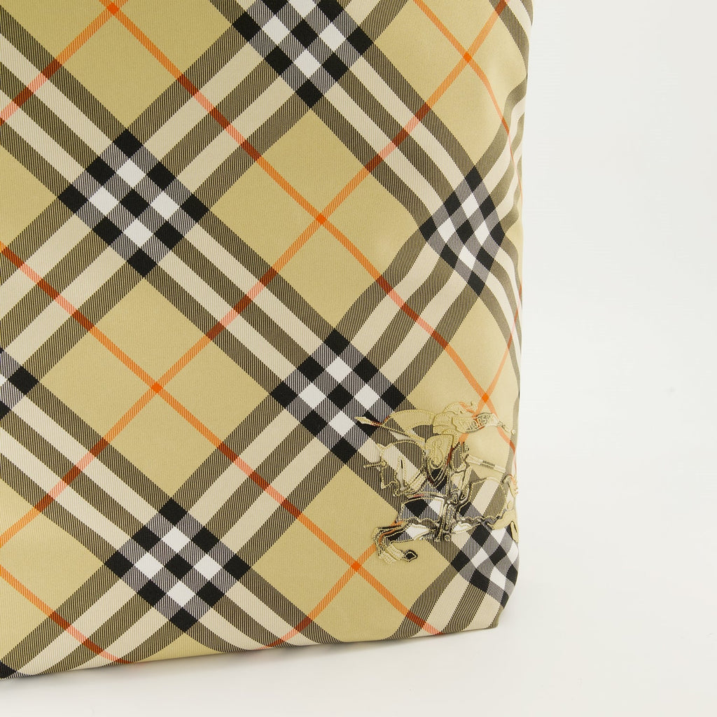 Check Pattern, Cabas Bag, Beige Bag, Fashion Accessories, Autumn Winter Collection