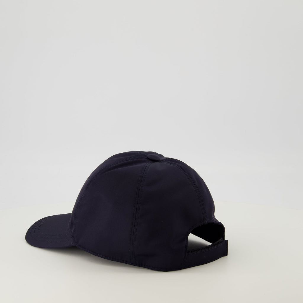 Image of Marine Nylon Cap by Prada for Men - Season Spring-Summer 2026 - Detail View 1