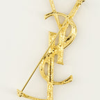 Imagen de la broche Crocodile Cassandre de Saint Laurent para Unisex - Temporada Primavera-Verano 2026 - Vista Detalle 2