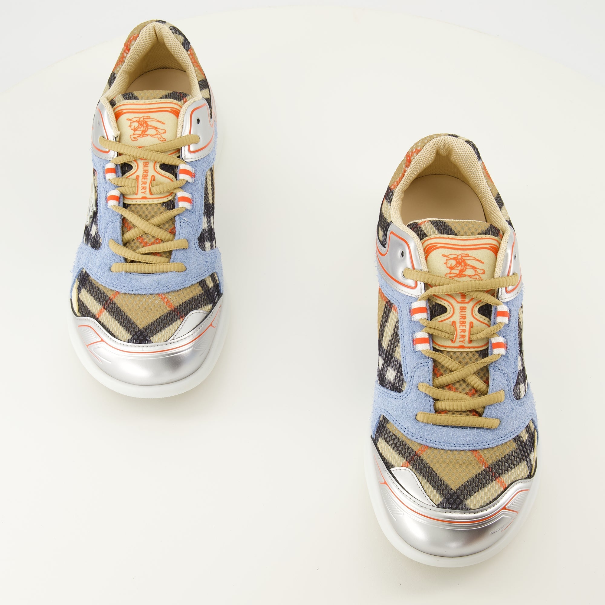 Burberry sneakers, Matrix Sport Sneakers, luxury sneakers, check pattern sneakers, men's footwear