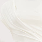 Imagen de la Robe T-shirt Verve Negra y Blanca de Christopher Esber para Mujeres - Temporada Primavera-Verano 2026 - Vista Detalle 1