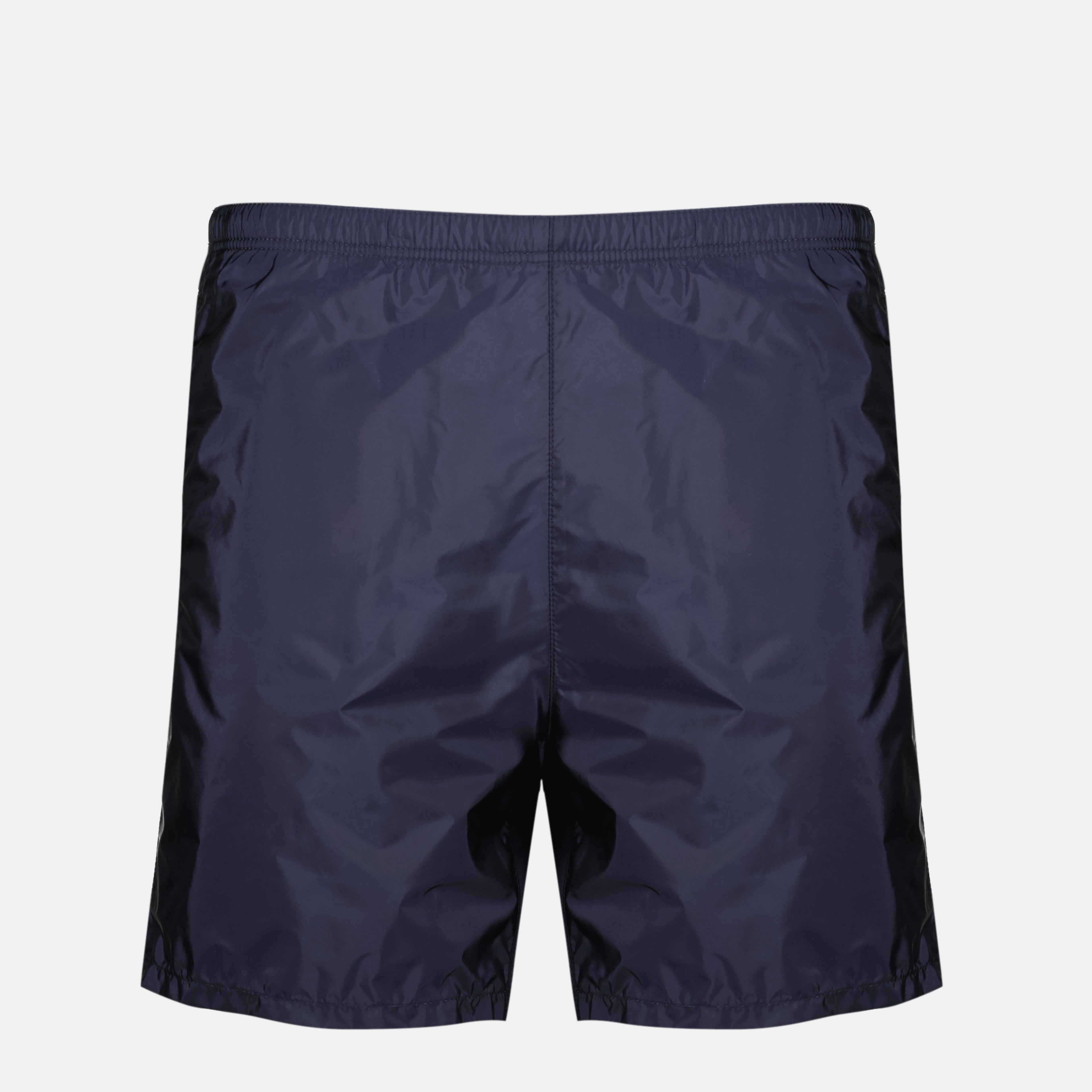 プラダの水着ショーツ - リナイロンブラックの画像 - メンズ用 - シーズン春夏2026 - 前面ビュー