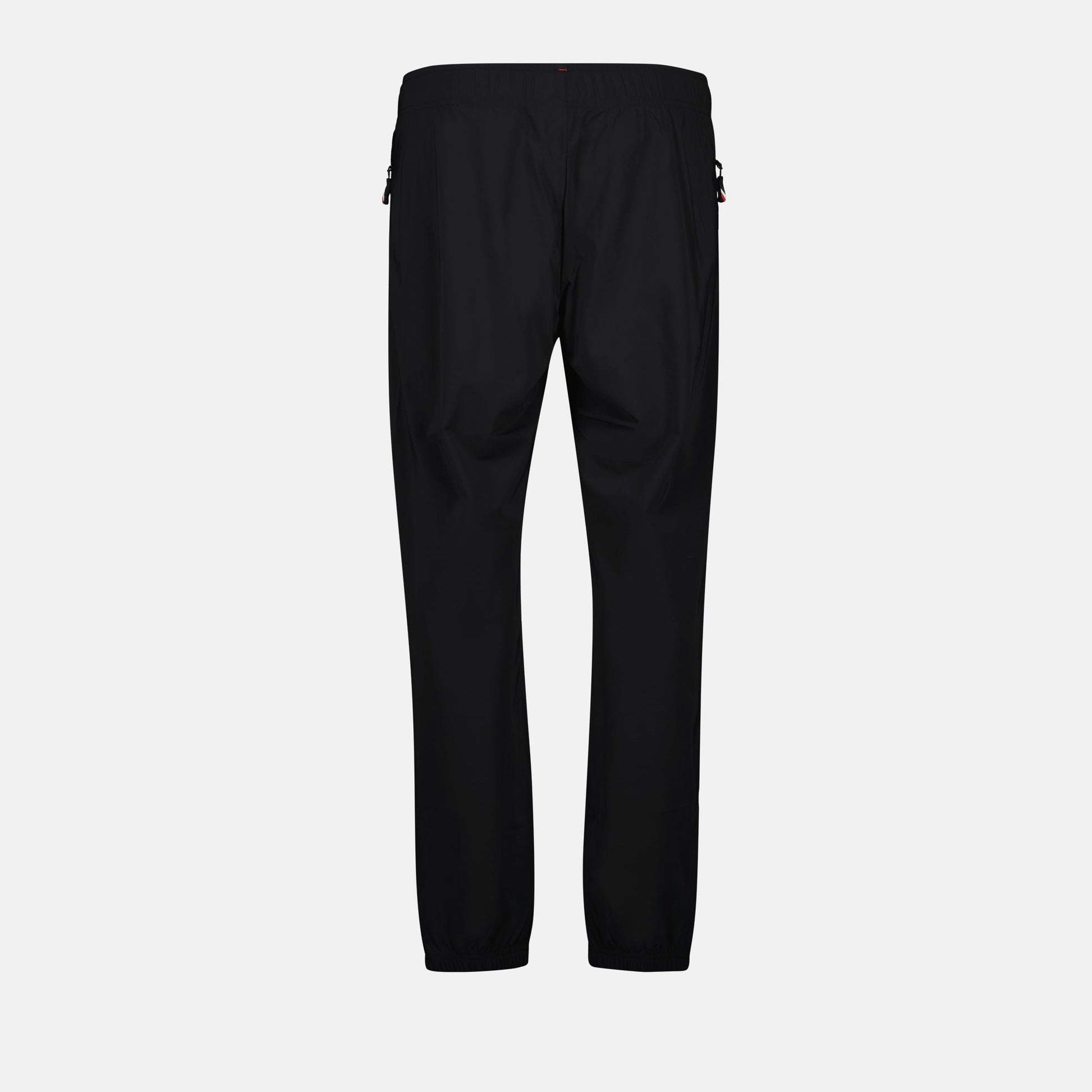 Moncler Grenoble, black nylon pants, luxury jogging pants, Autumn-Winter 2024, high-end activewear