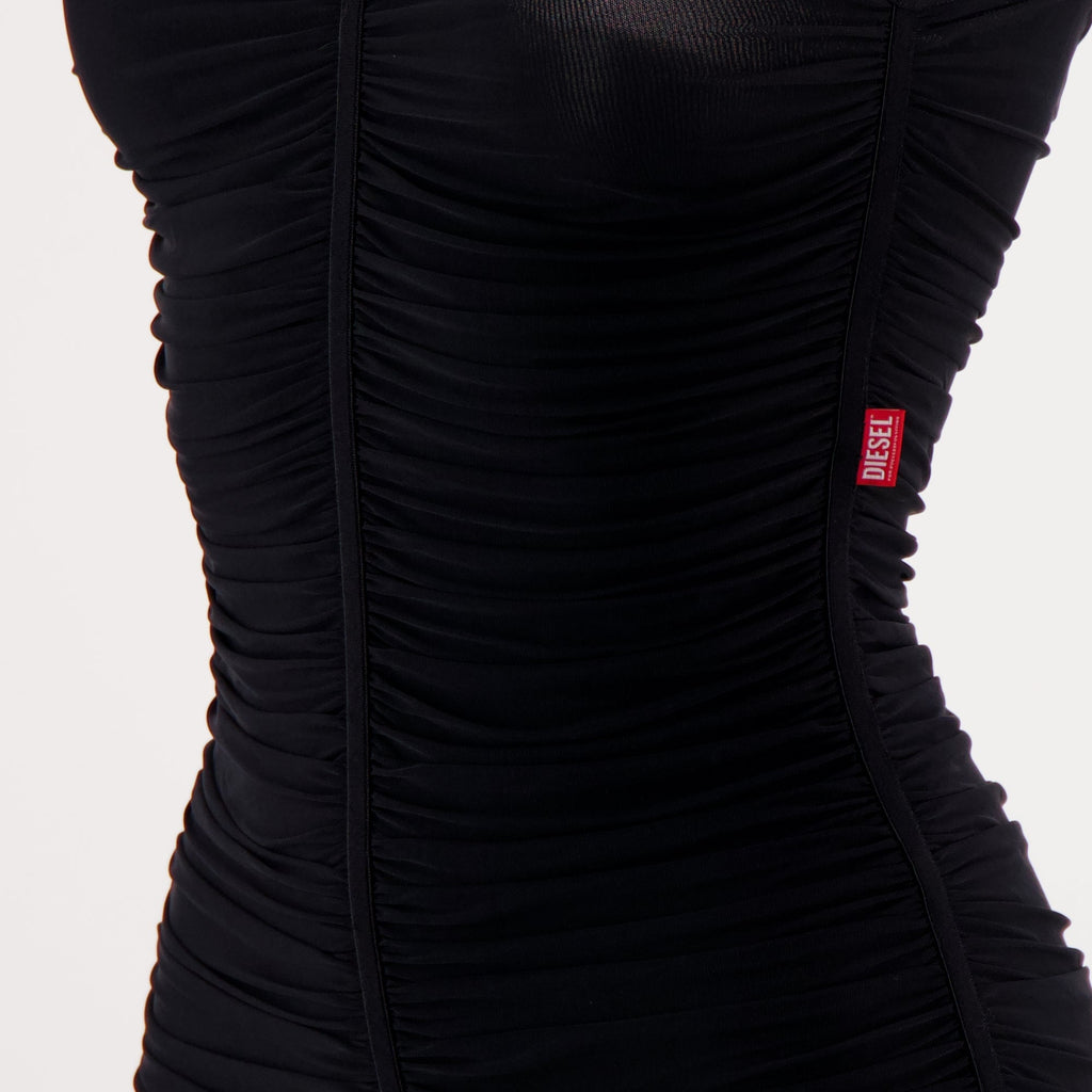 D-Amami dress, Diesel dress, women's fashion, contemporary dress, black dress