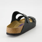 Image of Arizona Black Sandals by Birkenstock for Men - Season Spring-Summer 2025 - Back View