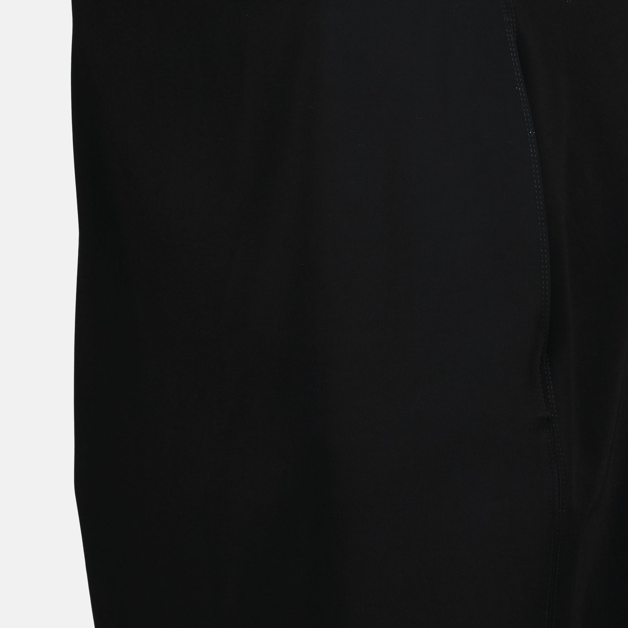 Saint Laurent Cassandre skirt, pencil skirt, black skirt, viscose skirt, designer women's clothing