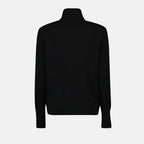 Veste noire bicolore avec zip