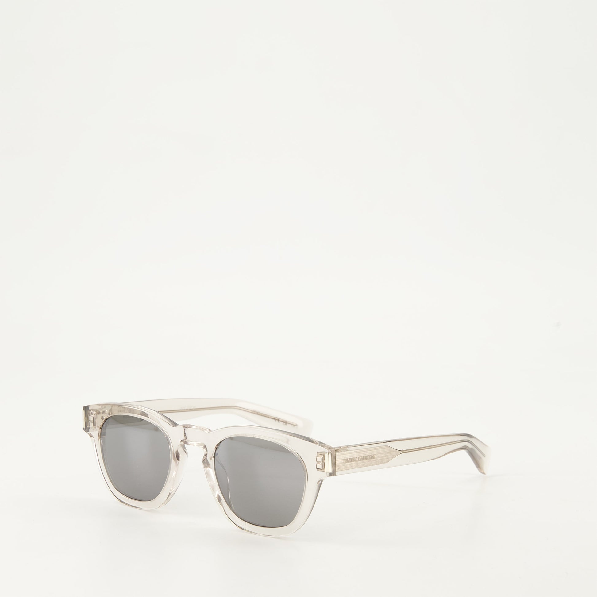 transparent sunglasses, SL746 sunglasses, UV protection eyewear, Saint Laurent sunglasses, unisex eyewear