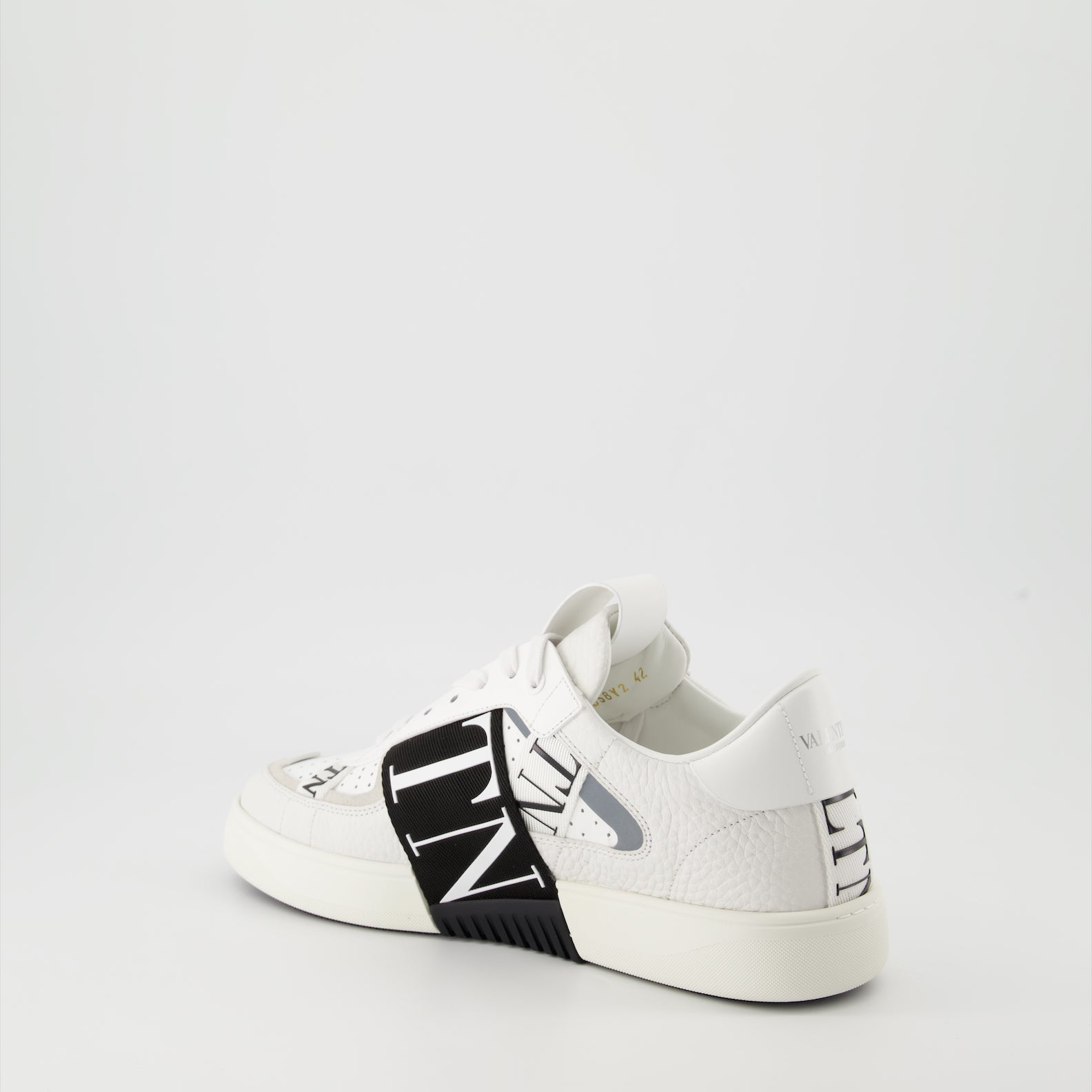 VLTN sneakers, Valentino Garavani, white leather sneakers, luxury ready-to-wear, designer shoes