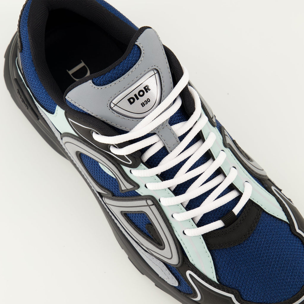 Dior Sneakers, B30 Sneakers, Luxury Footwear, Blue Sneakers, Designer Sneakers