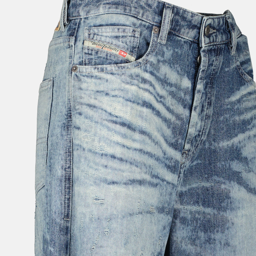 jeans, denim, high waist, straight fit, casual wear