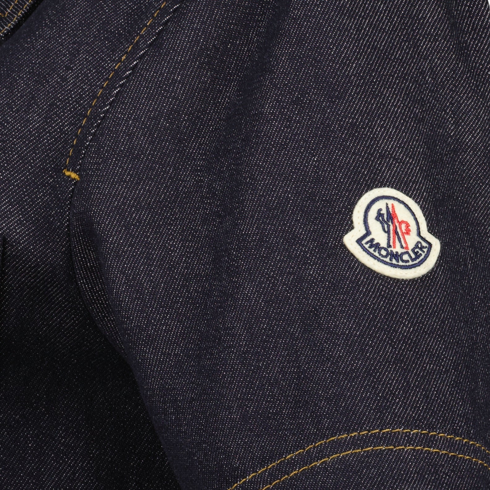 denim shirt dress, Moncler dress, navy blue dress, women's fashion, casual dress