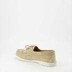 Image of Granville Boat Shoes by Dior for Men - Season Autumn-Winter 2024 - Back Right Three-Quarter View