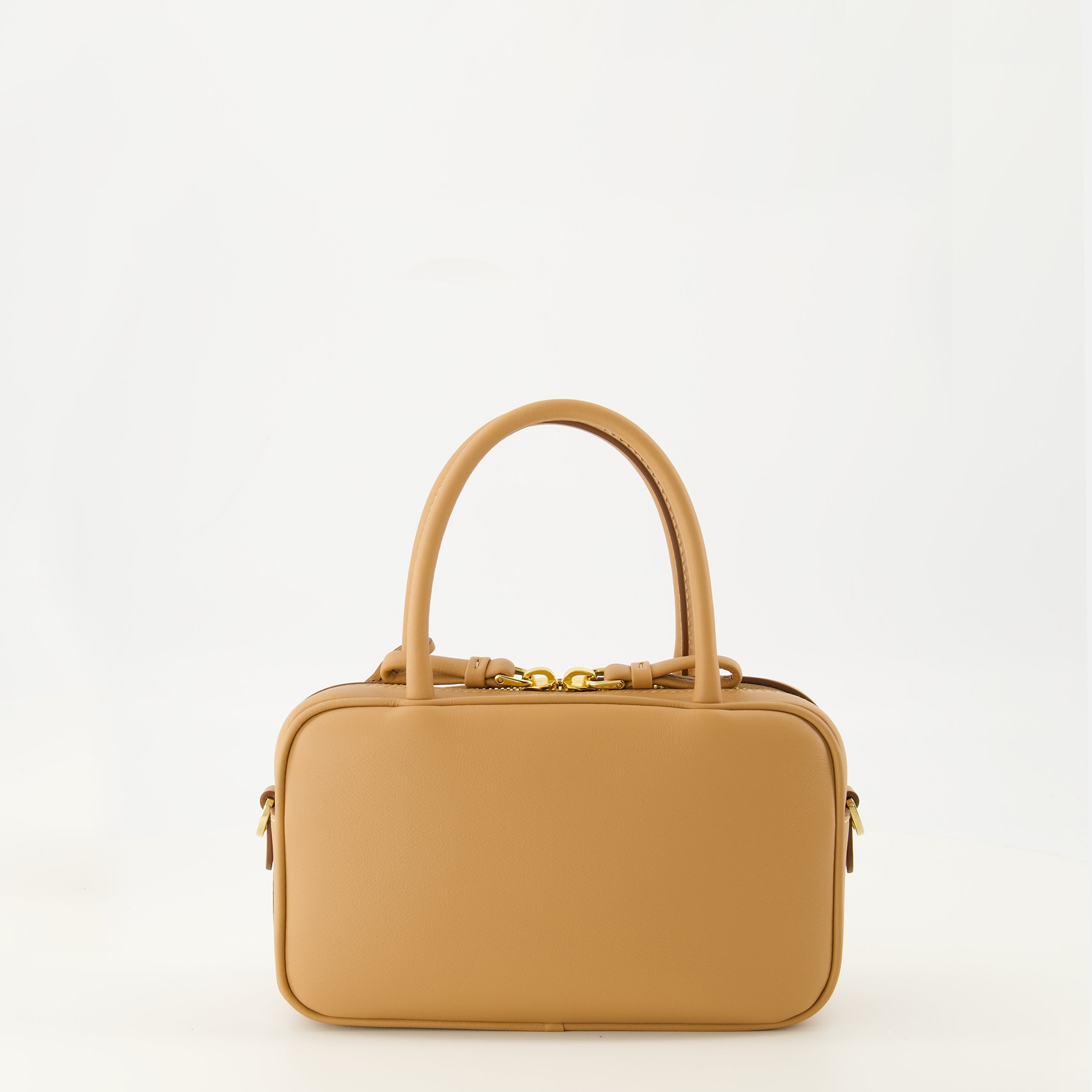 Bolso Beige de Cuero