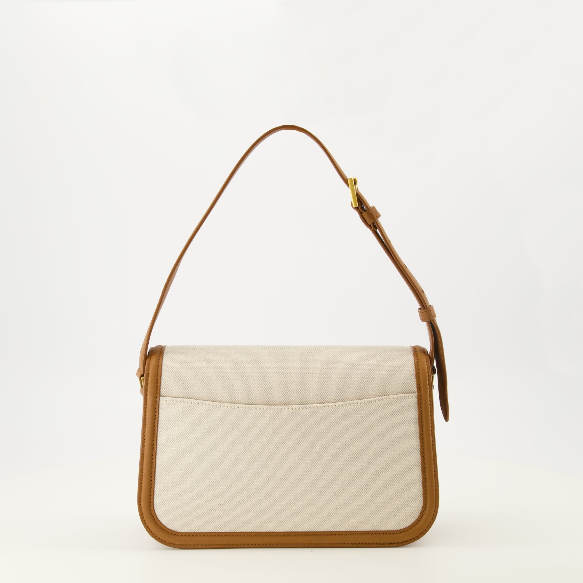 Saint Laurent bag, leather and cotton accessory, elegant bag, Spring-Summer collection, adjustable strap bag