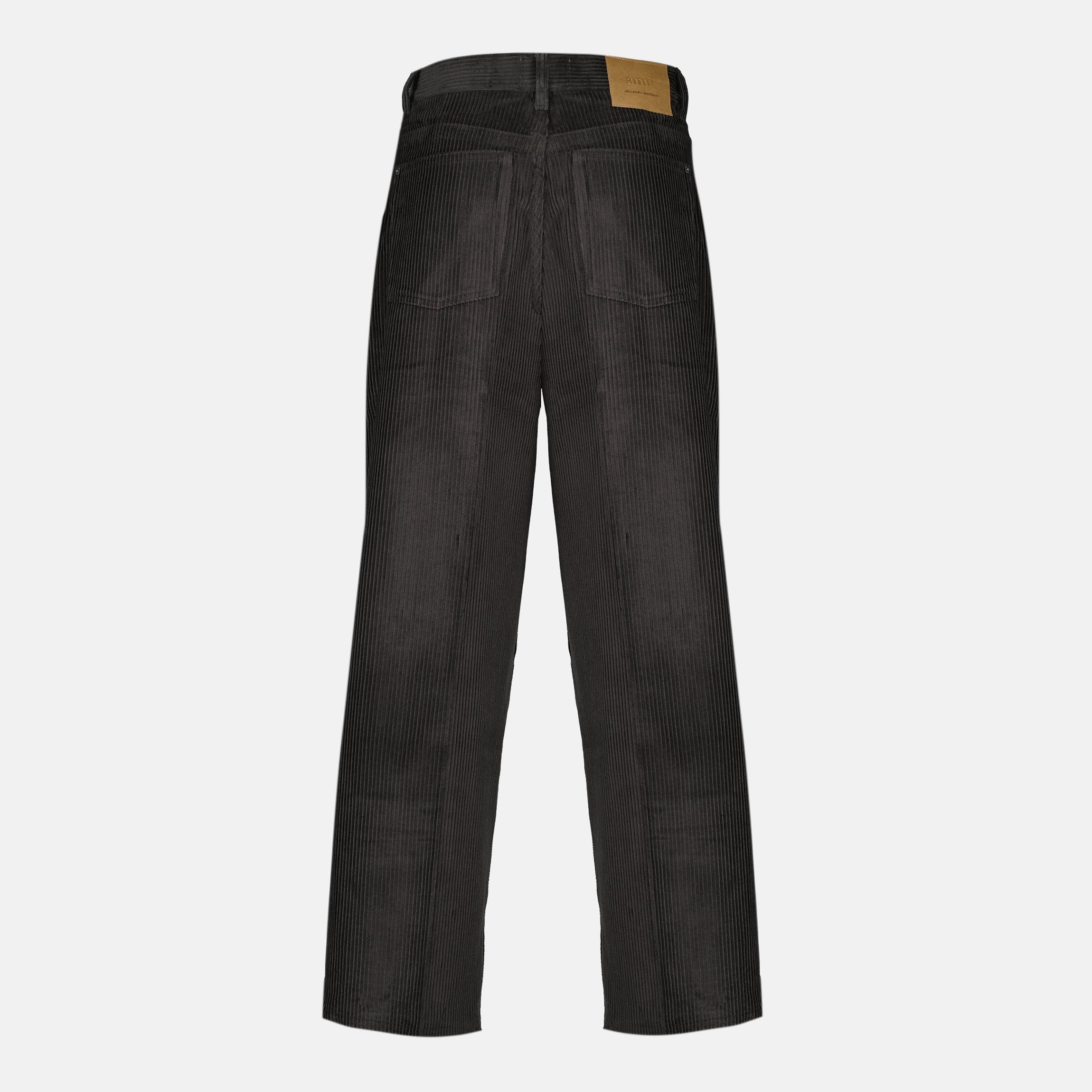Wide Velvet Effect Pants - AMI PARIS | WE IN STYLE