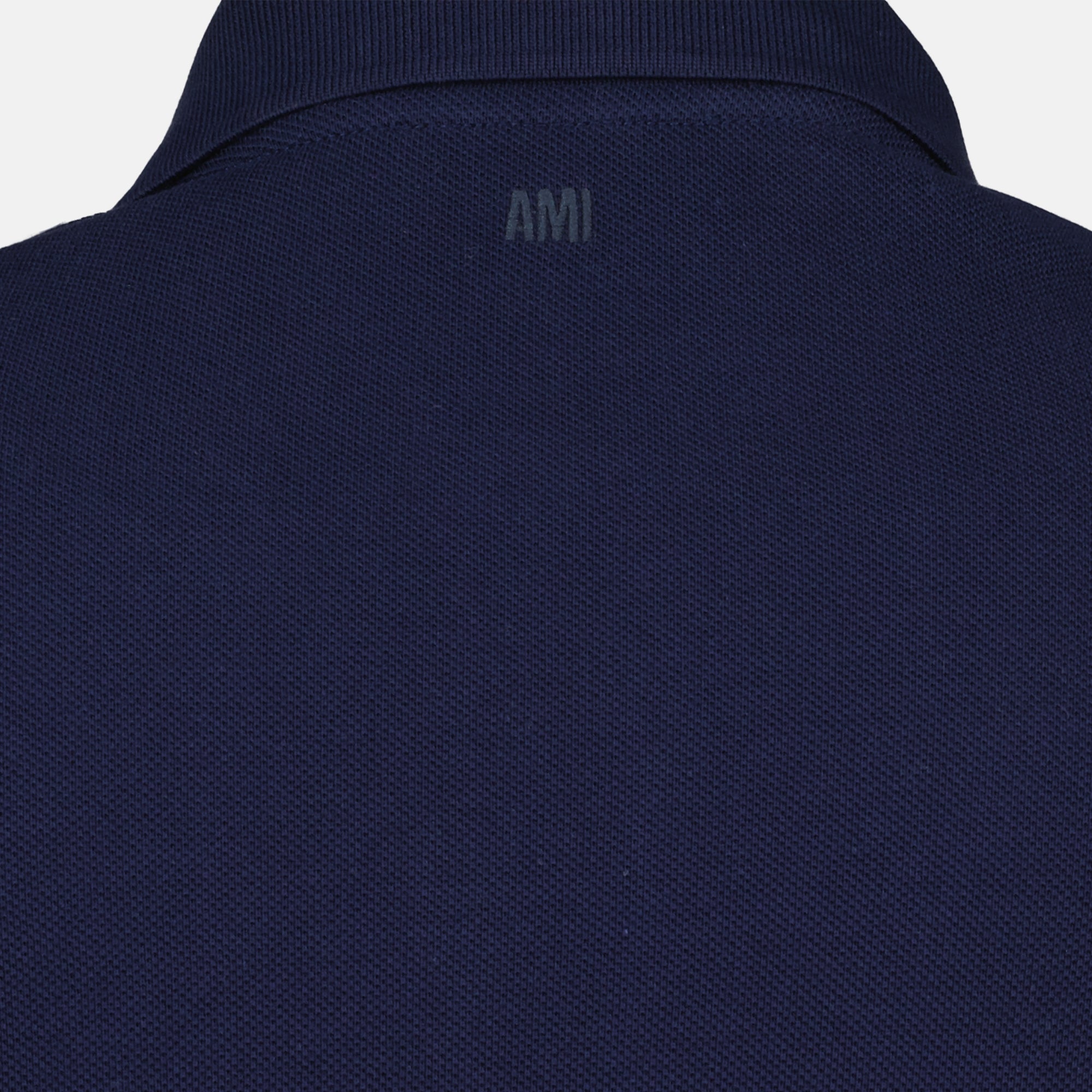 polo shirt, Ami de Coeur, navy blue polo, organic cotton polo, unisex fashion