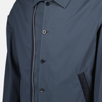 bomber jacket, blue-grey jacket, Sacai jacket, casual style jacket, Spring-Summer 2025