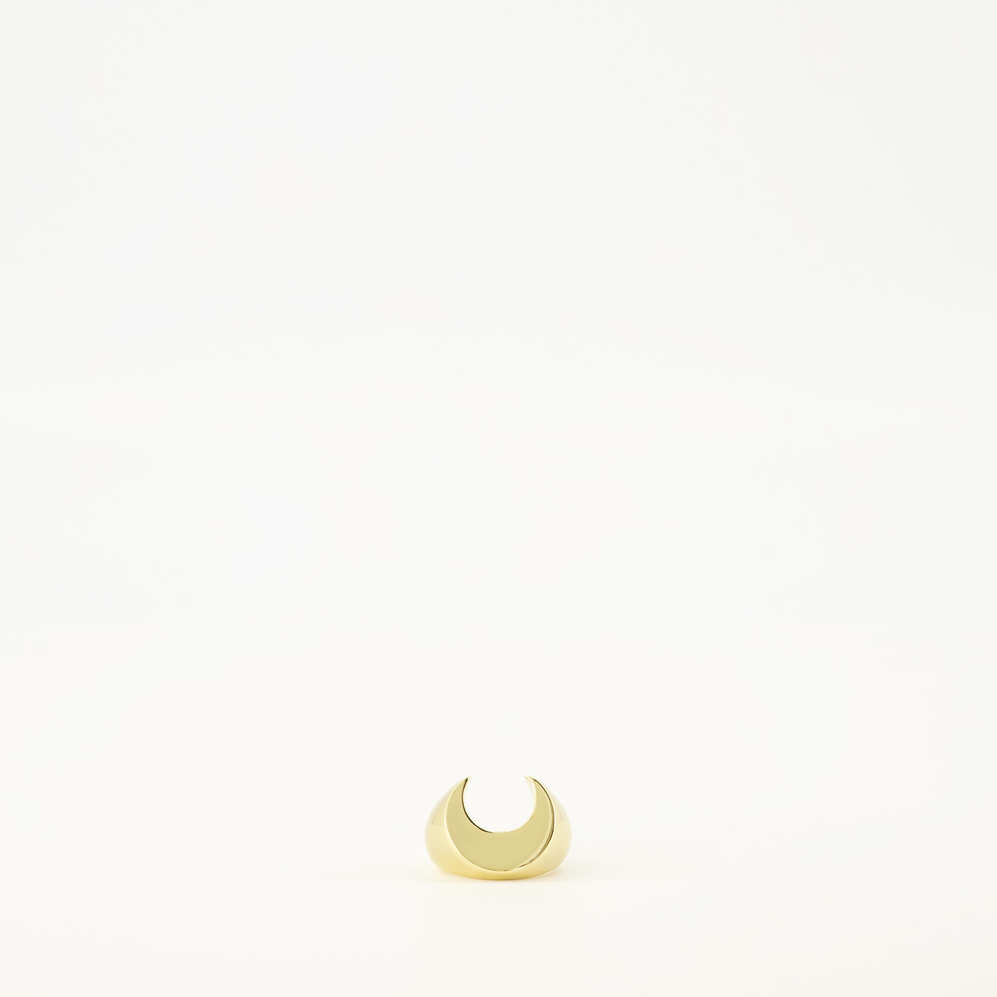 Marine Serre ring, gold-plated jewelry, engraved ring, women's accessories, luxury fashion jewelry