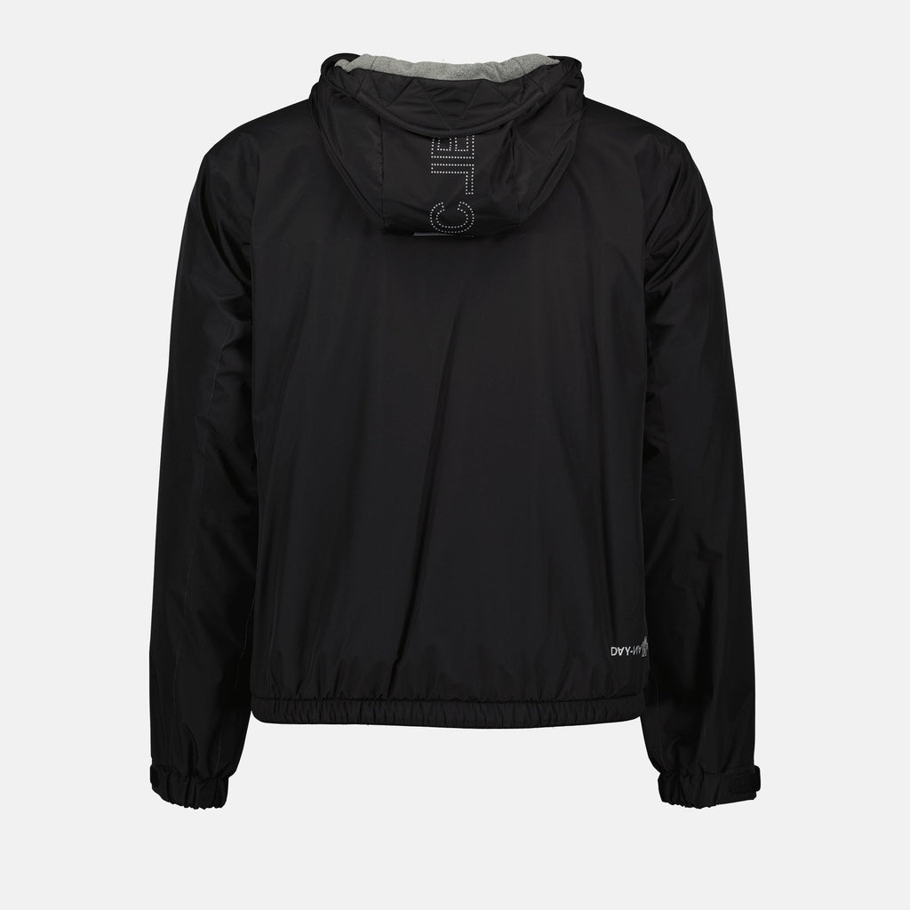 Imagen de la chaqueta de nailon negra de Moncler Grenoble para hombres - Temporada Otoño-Invierno 2024 - Vista de detalle 2