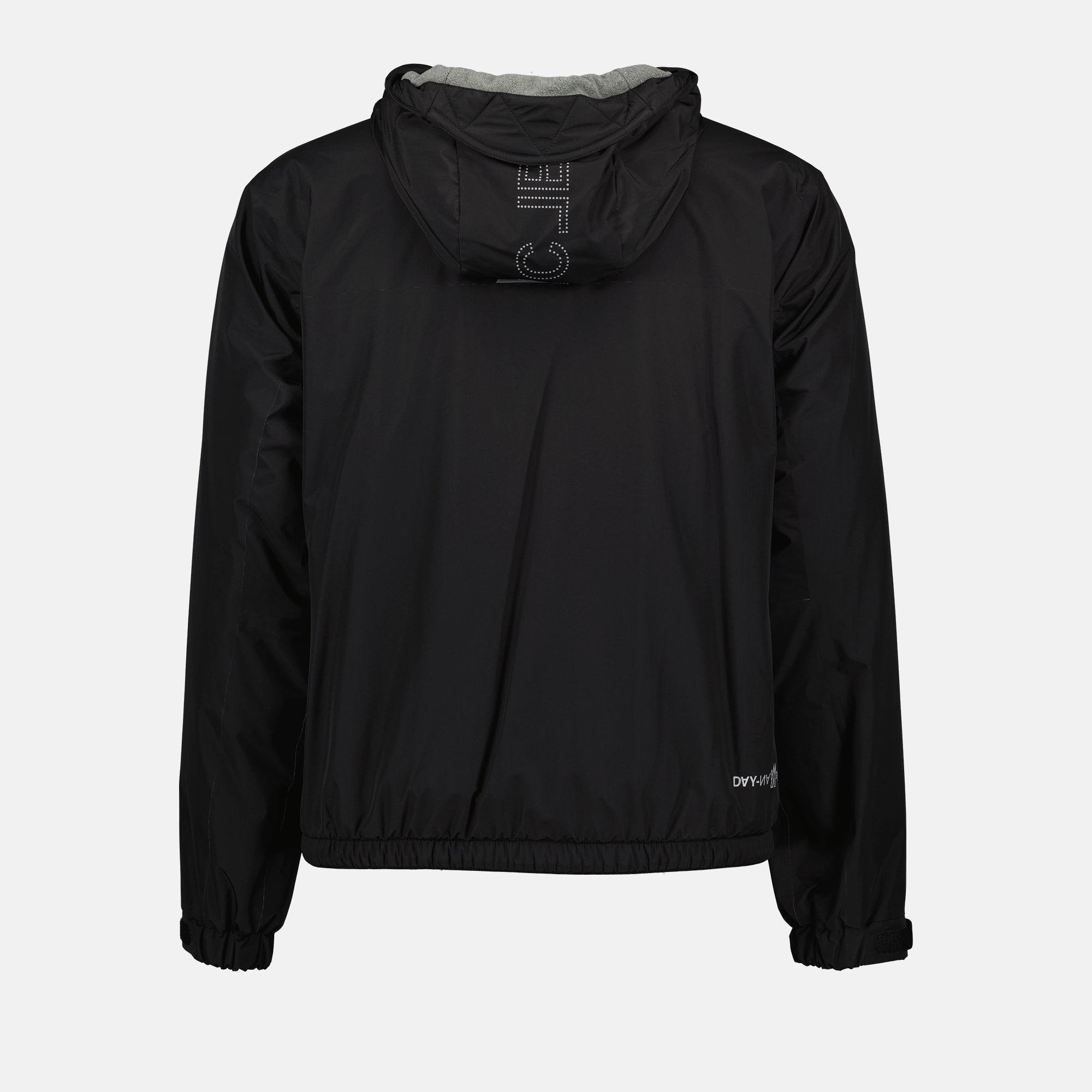 Imagen de la chaqueta de nailon negra de Moncler Grenoble para hombres - Temporada Otoño-Invierno 2024 - Vista de detalle 2