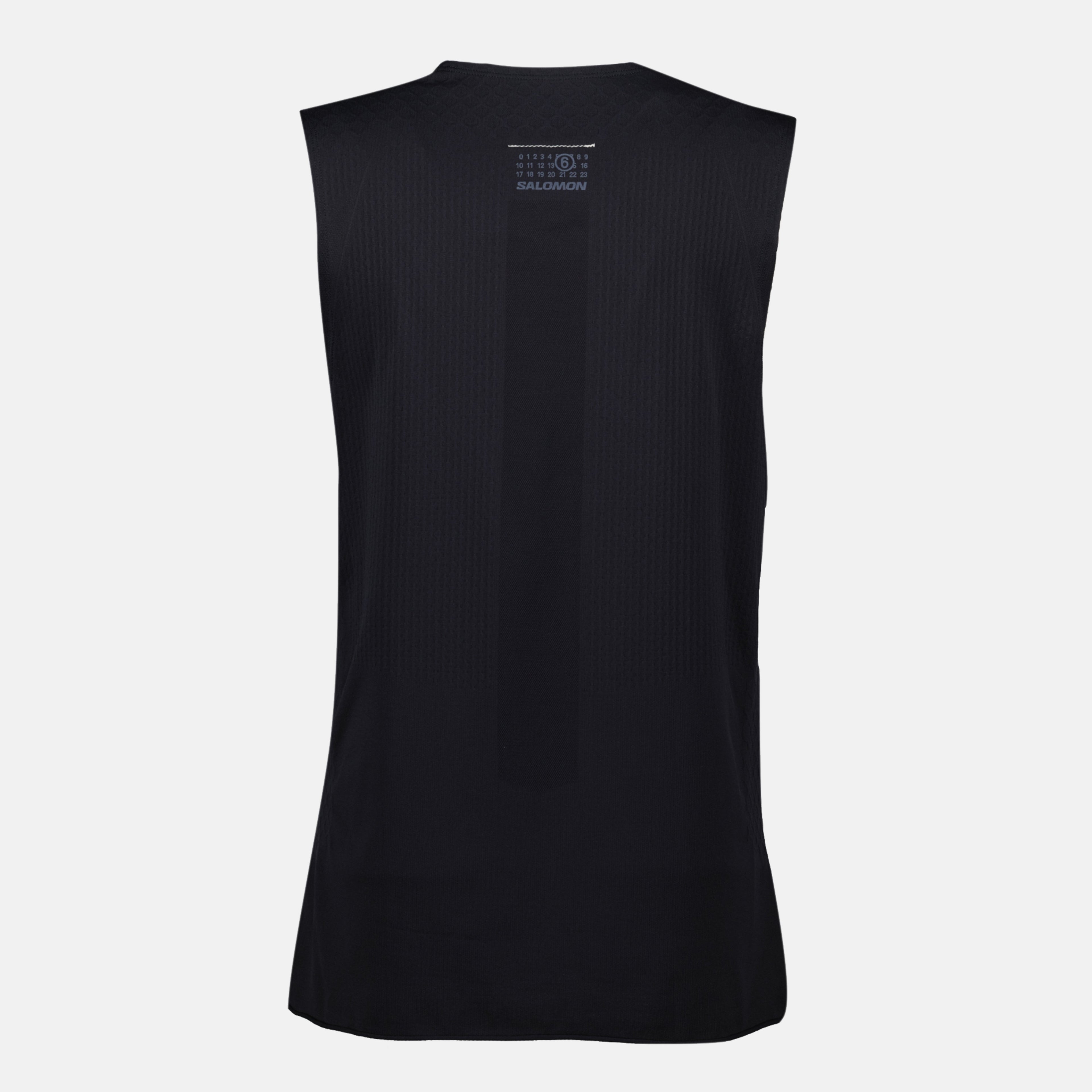 sport tank top, MM6 x Salomon, nylon top, Spring-Summer 2025, printed logo