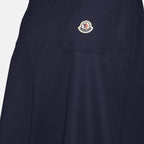 Jupe plissée navy