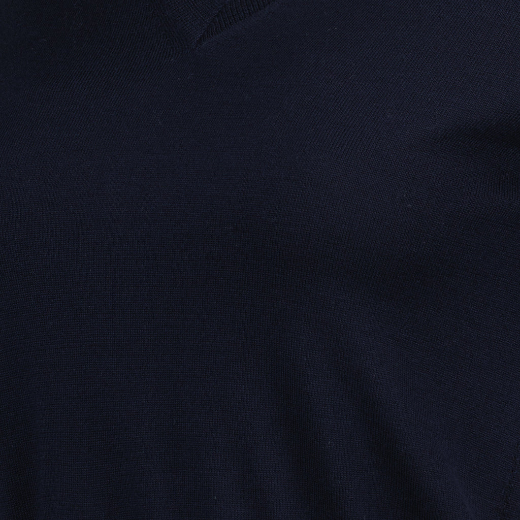 Kurzarm-Wollpullover