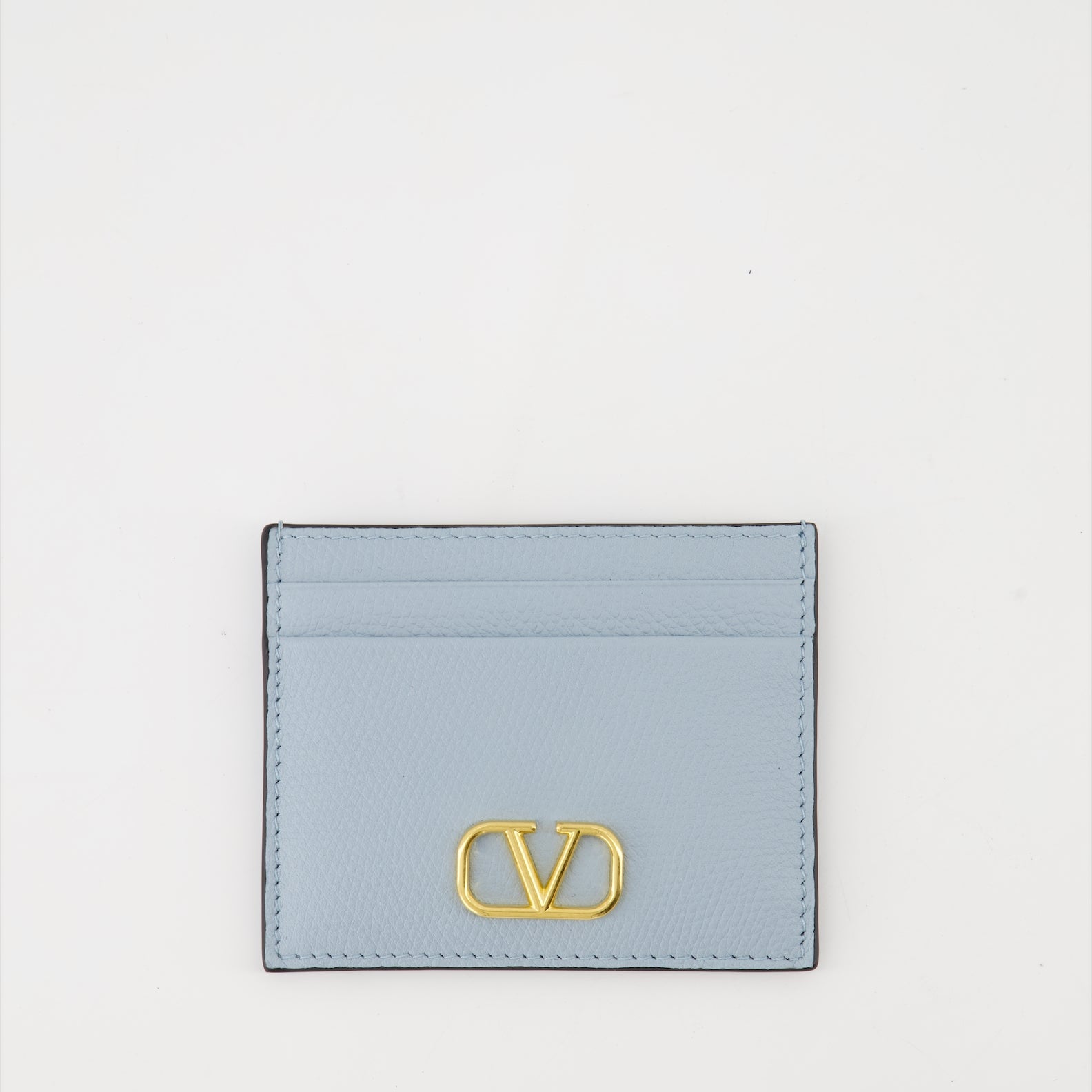 VLogo, Leather Card Holder, Designer Accessories, Luxury Card Holder, Valentino Garavani