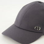 Dior cap, CD Icon, adjustable cap, grey cotton cap, luxury accessories