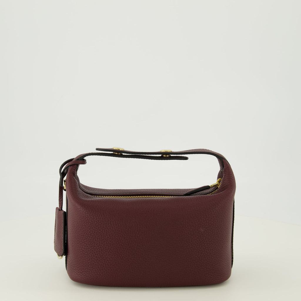 mini sac chérie Grained Leather Bag