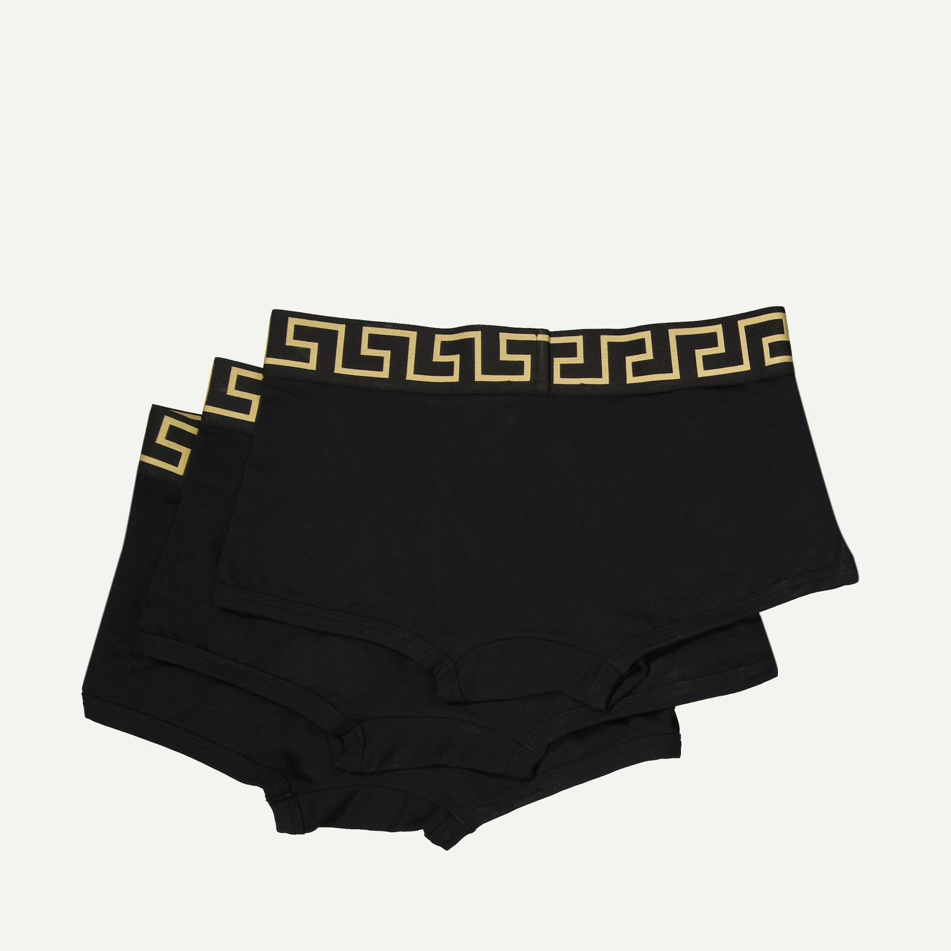 Versace, Black Boxers, Cotton Blend, Boxer Set, Autumn Winter 2024