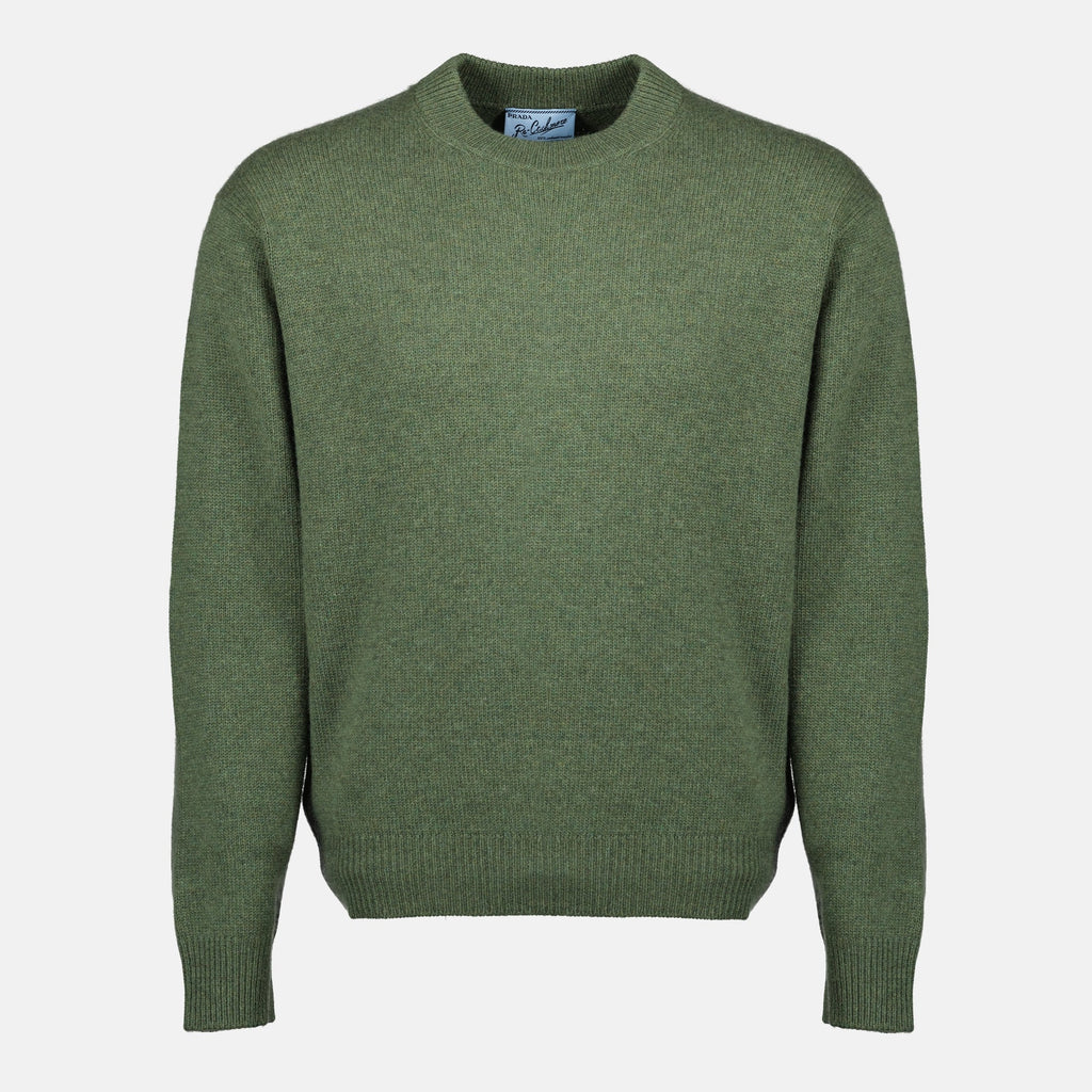 Suéter de Cashmere Verde