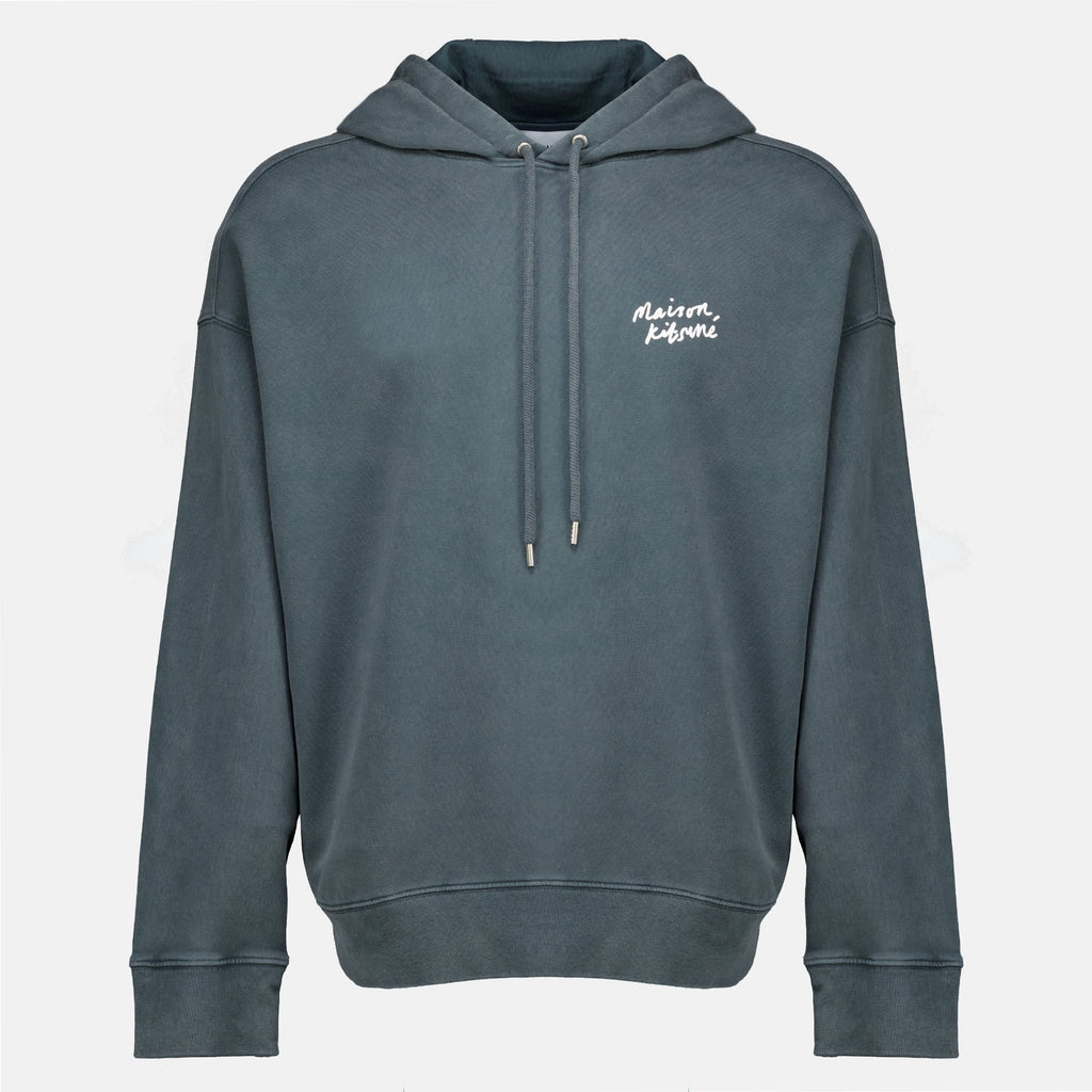 Gray Hooded Sweatshirt Maison Kitsuné