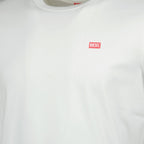 Immagine della t-shirt bianca T-Miegor-K77 di Diesel per uomini - Stagione Primavera-Estate 2025 - Vista dettaglio prodotto 2