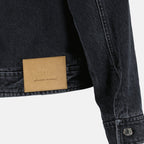 Reißverschluss-Denimjacke