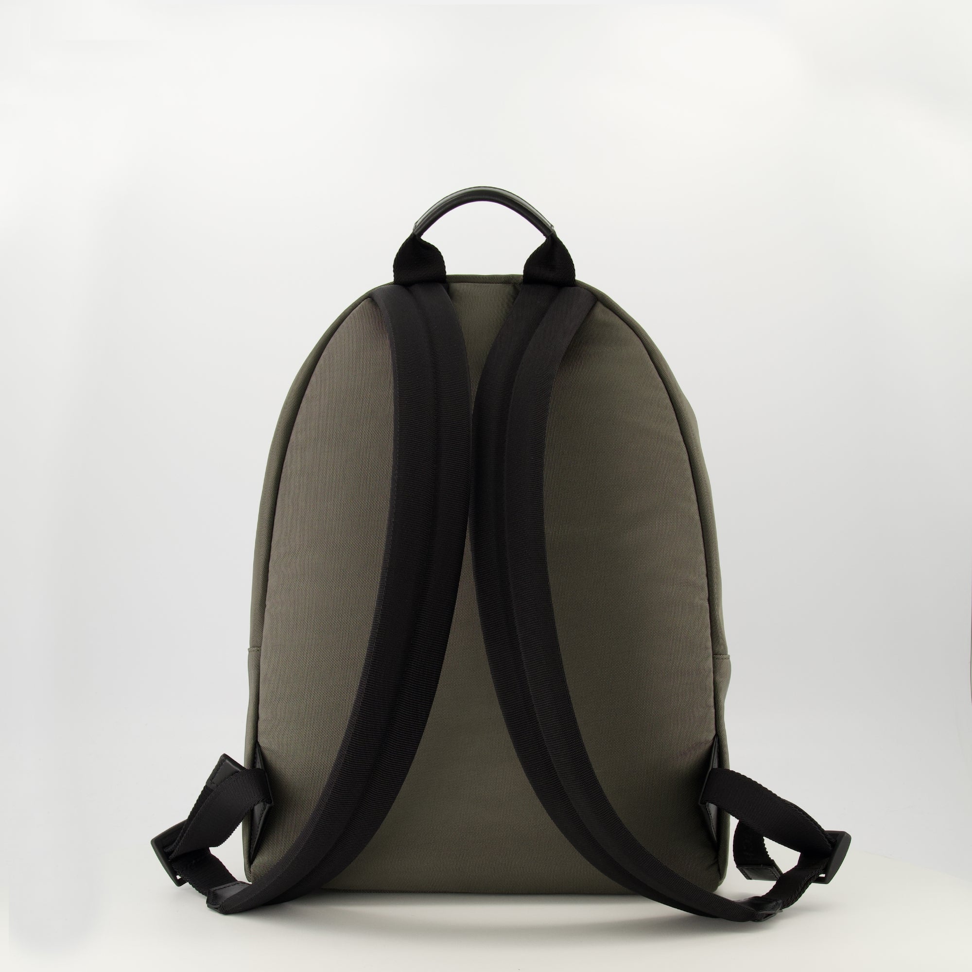 Image of Essential U Kaki Backpack by Givenchy for Men - Season Spring-Summer 2026 - Back View