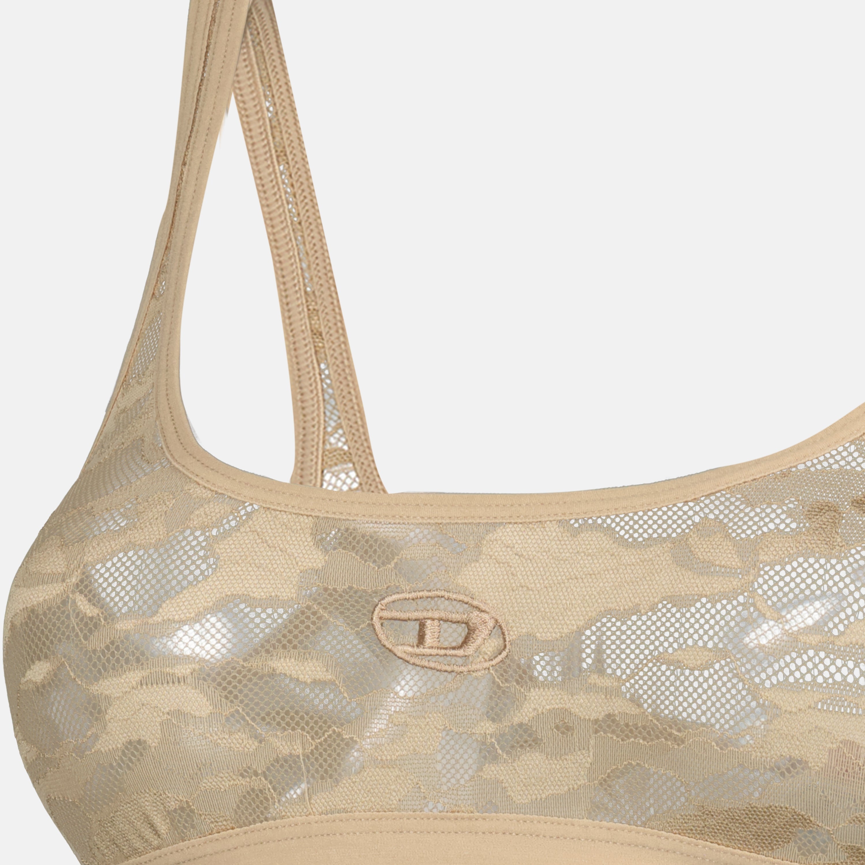 Kelsi Bralette, Lace Bralette, Diesel Lingerie, Beige Bralette, Women’s Bralette