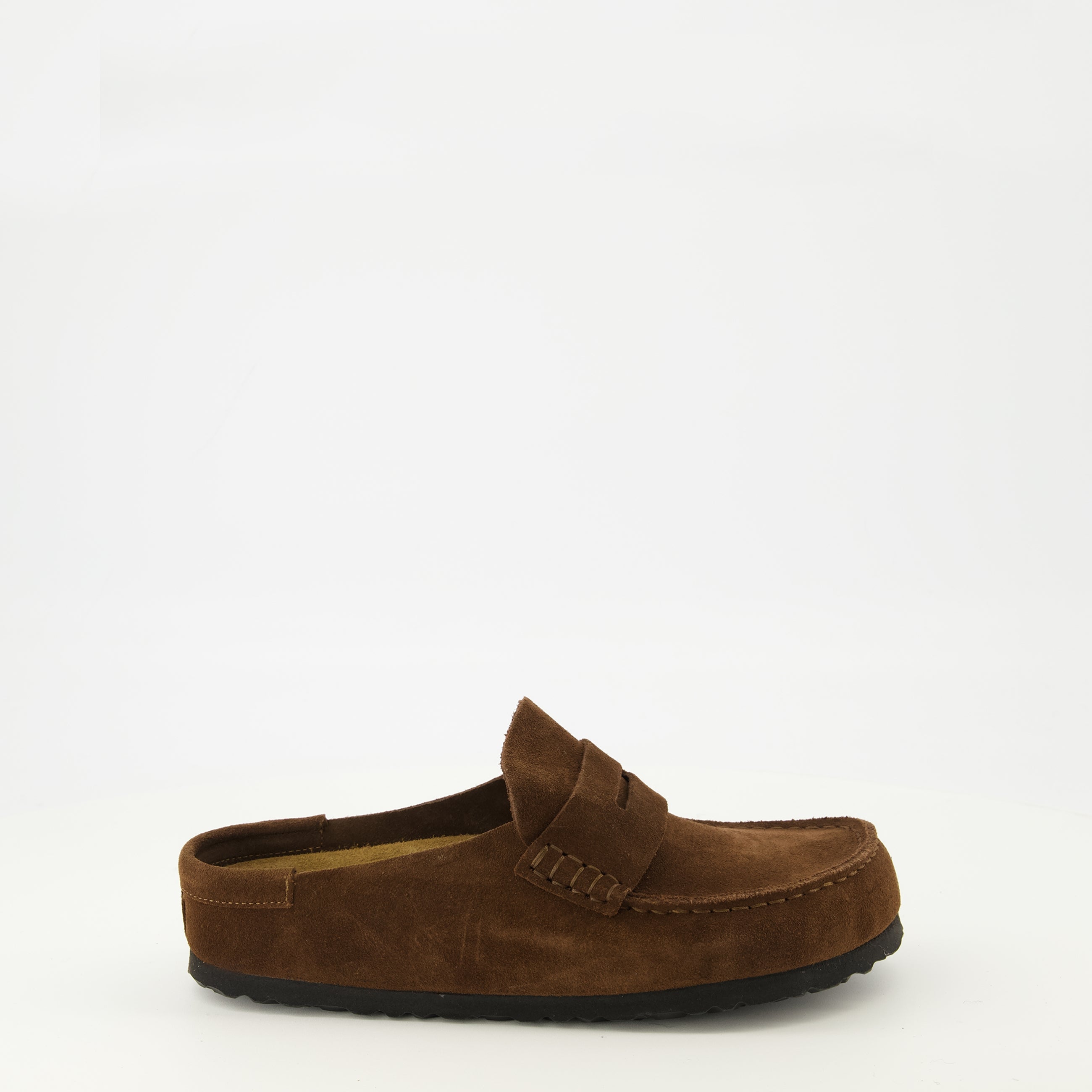Image of Mules Naples Marron by Birkenstock for Unisex - Season Spring-Summer 2026 - Right Side View
