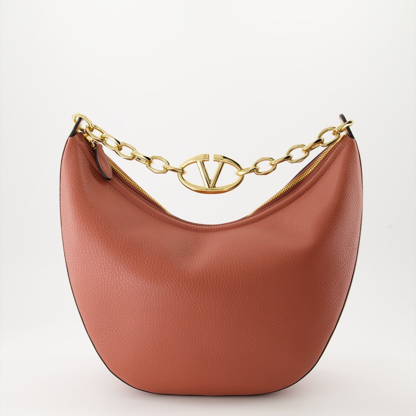 Valentino Garavani, VLogo Moon, Grained Leather Bag, Luxury Handbag, Designer Accessories