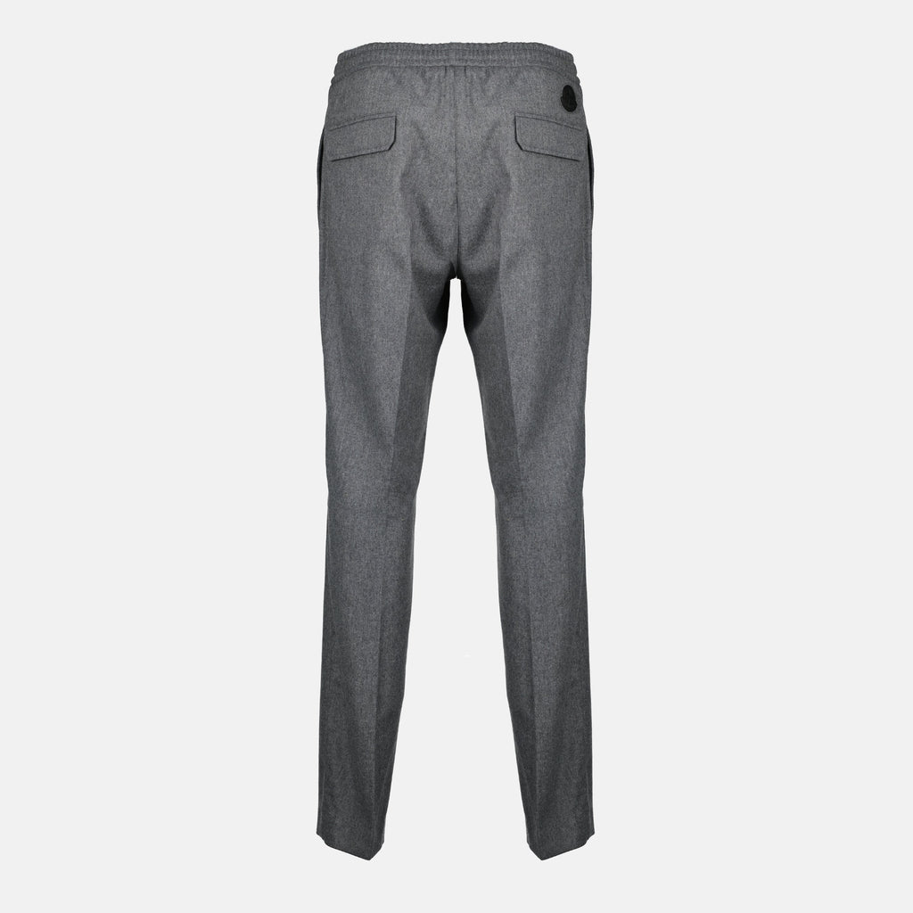 Moncler sweatpants, cashmere pants, grey joggers, Autumn-Winter 2025, men's loungewear
